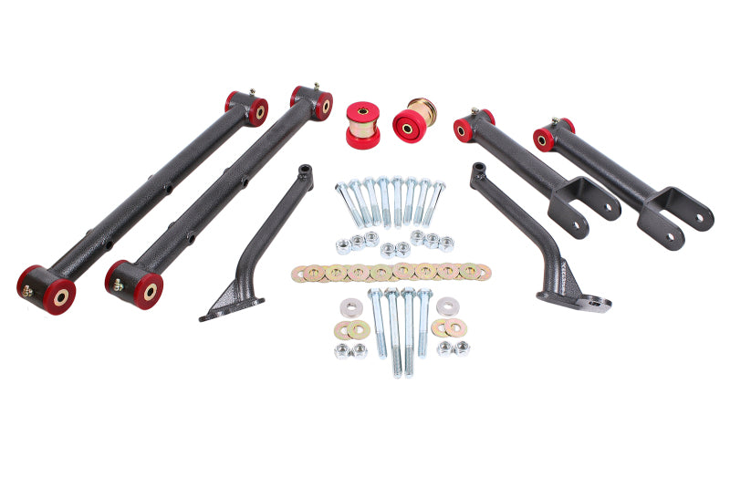 BMR Suspension Arm Kits - BMR 78-87 G-Body Rear Suspension Kit - Black Hammertone