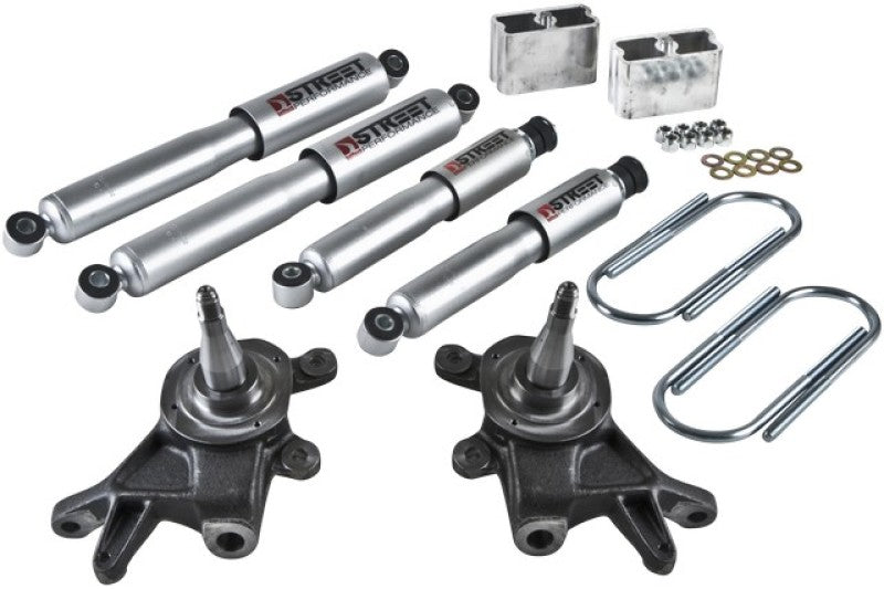 BT Lower Kit w SP Shocks - Belltech LOWERING KIT WITH SP SHOCKS