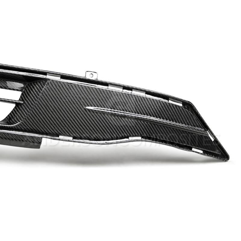AND Front Grilles - Anderson Composites 2018 Ford Mustang Carbon Fiber Lower Grille