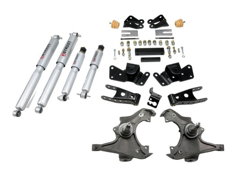 BT Lower Kit w SP Shocks - Belltech LOWERING KIT WITH SP SHOCKS