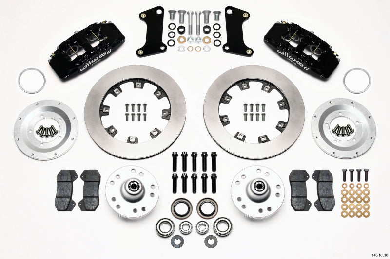 WIL Dynapro Brake Kit - Wilwood Dynapro 6 Front Hub Kit 12.19in 67-69 Camaro (*Line Kit Needed*)