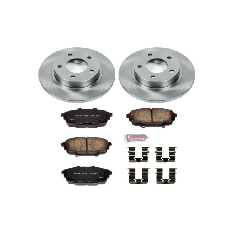 PSB Autospecialty Kit - Power Stop 01-03 Mazda Protege Rear Autospecialty Brake Kit