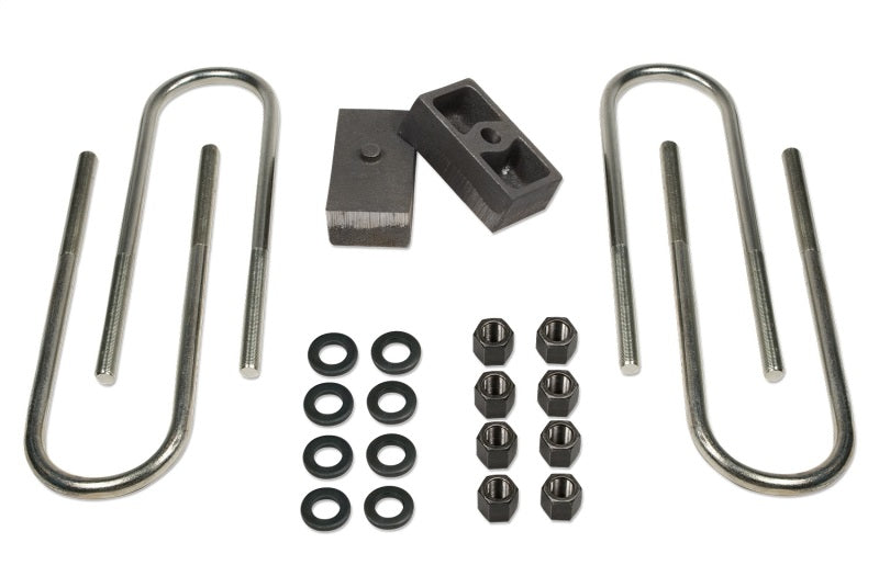 TUF Rear Block Kits - Tuff Country 73-91 Chevy Blazer 1/2 Ton 4wd 1.5in Rear Block & U-Bolt Kit