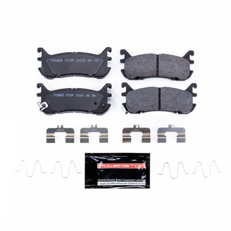 PSB Track Day SPEC Brake Pads - Power Stop 97-03 Ford Escort Rear Track Day SPEC Brake Pads