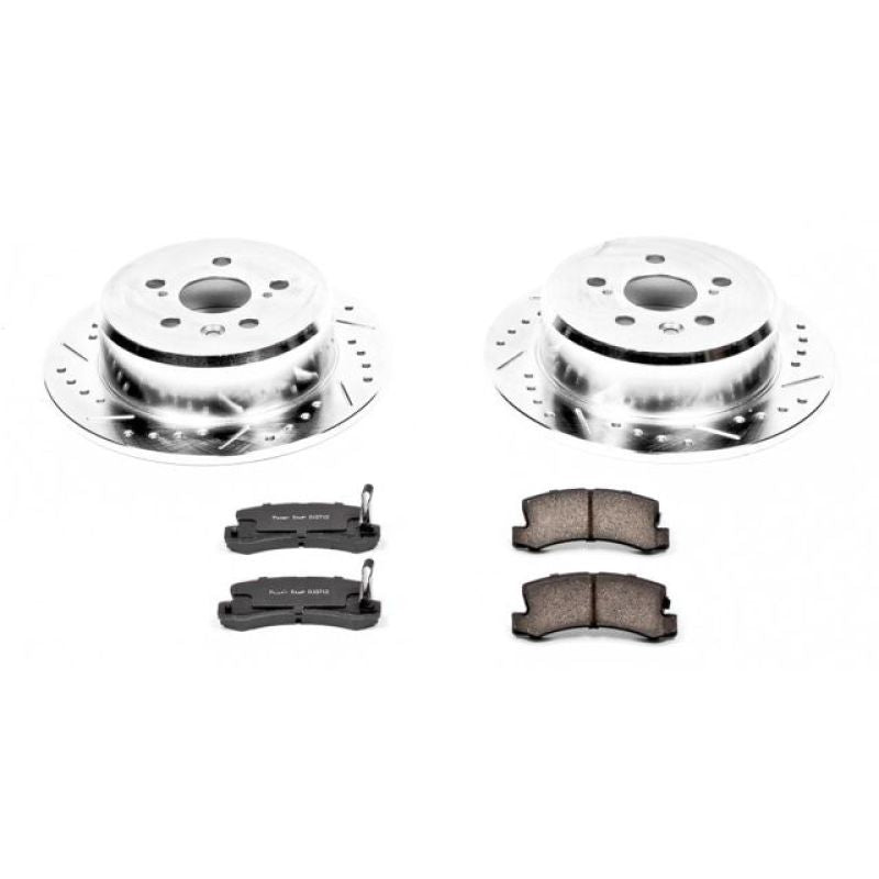PSB Z23 Evolution Kit - Power Stop 95-99 Toyota Celica Rear Z23 Evolution Sport Brake Kit