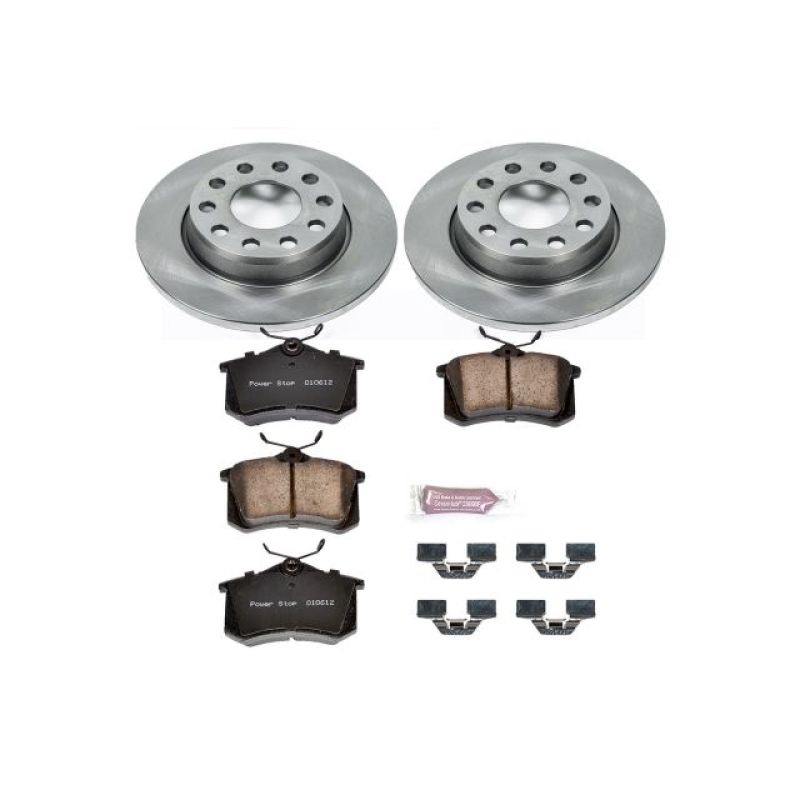 PSB Autospecialty Kit - Power Stop 02-05 Audi A4 Rear Autospecialty Brake Kit
