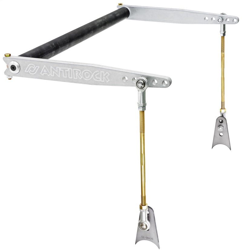ROK Antirock Sway Bars - RockJock Antirock Sway Bar Kit Universal 32in Bar 20in Aluminum Arms