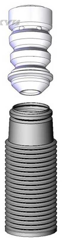 KYB Strut Boots - KYB Shocks & Struts Strut Boots Rear MAZDA 323 1986-94 MAZDA MX3 1992-95 MAZDA Protege 1990-98