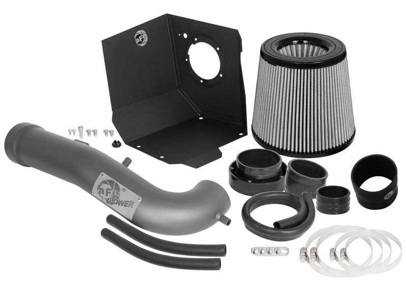 AFE Magnum FORCE Stage-2 Cold Air Intakes - aFe Magnum FORCE Pro DRY S Stage-2 Intake 14-17 GM Silverado/Sierra 1500 5.3L/6.2L w/ Electric Fan