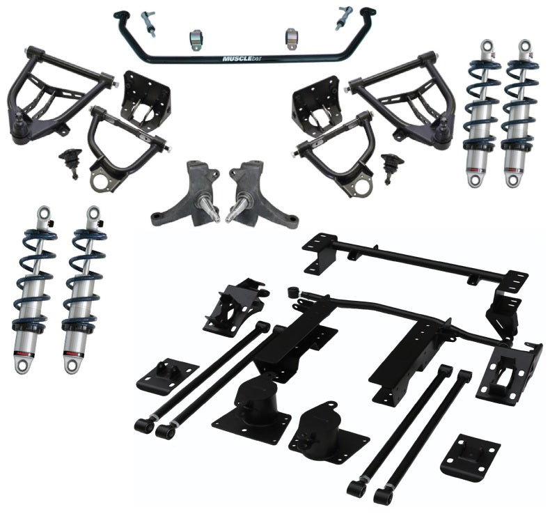 RID Suspension Link Kits - Ridetech 73-87 Chevy C10Complete CoilOver System HQ Series