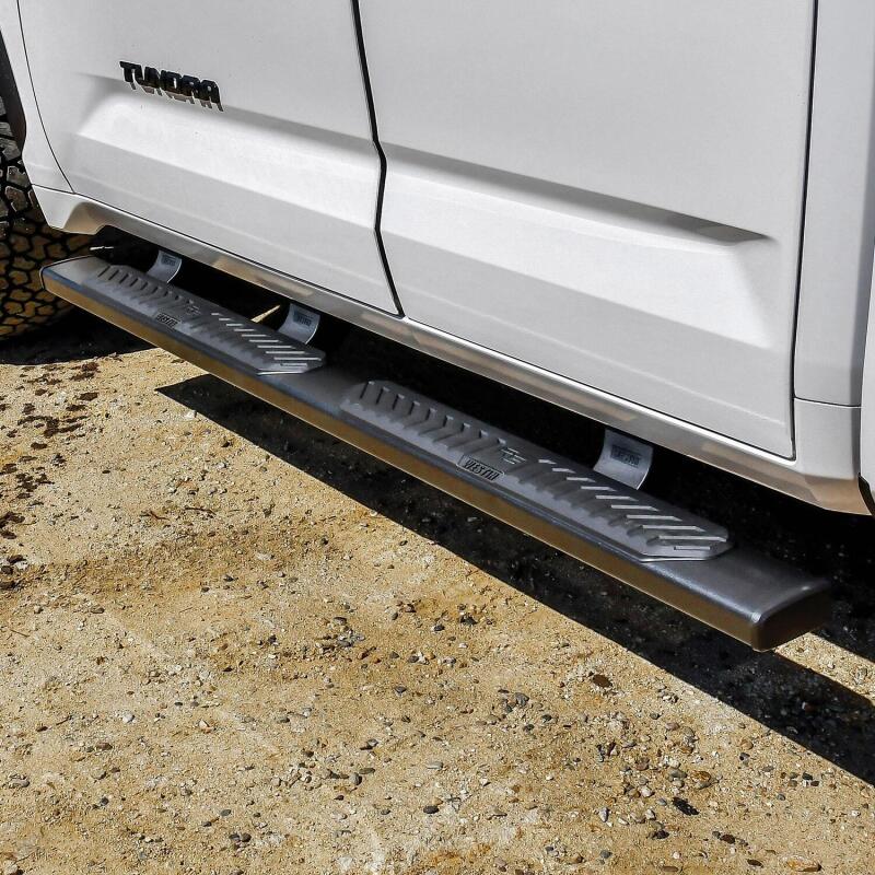 WES Nerf Bars - R5 - Westin 2022 Toyota Tundra Dbl Cab & Crew Max R5 Nerf Step Bars - Textured Black