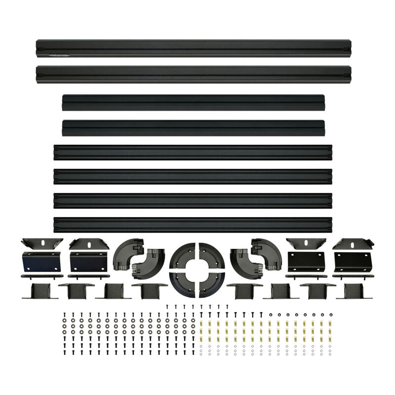 WES EXP Truck Caps - Westin EXP Roof Rack for Full Size EXP Truck Cap (RACK ONLY - NO CAP) 50x58in. - Tex. Blk