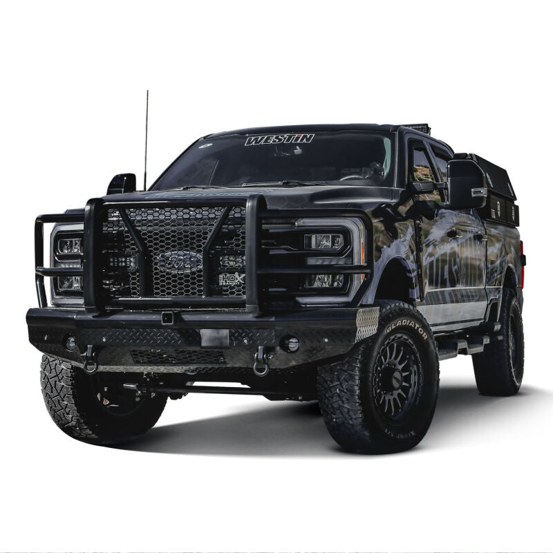 WES HDX Front Bumpers - Westin 2023+ Ford F250/F350 HDX Bandit Front Bumper - Textured Black
