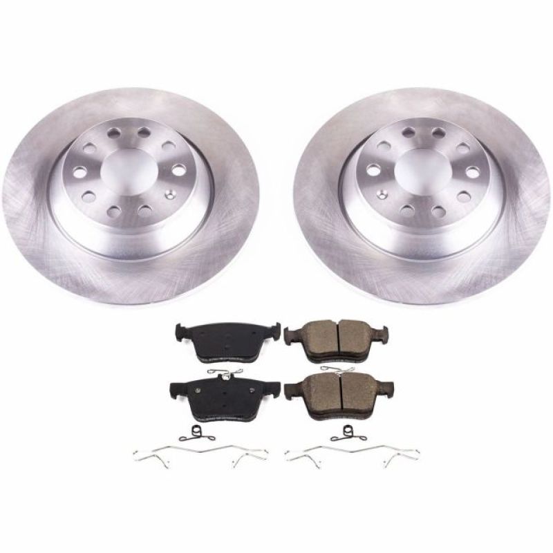 PSB Autospecialty Kit - Power Stop 16-18 Audi TT Quattro Rear Autospecialty Brake Kit