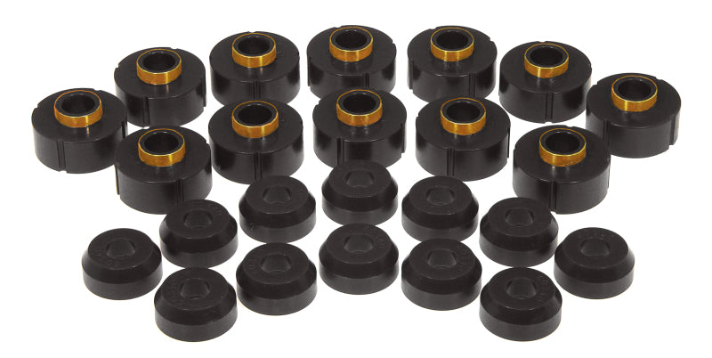 PRO Body/Subframe Bush - Blk - Prothane 63-91 Jeep Wagoneer Body Mount - Black