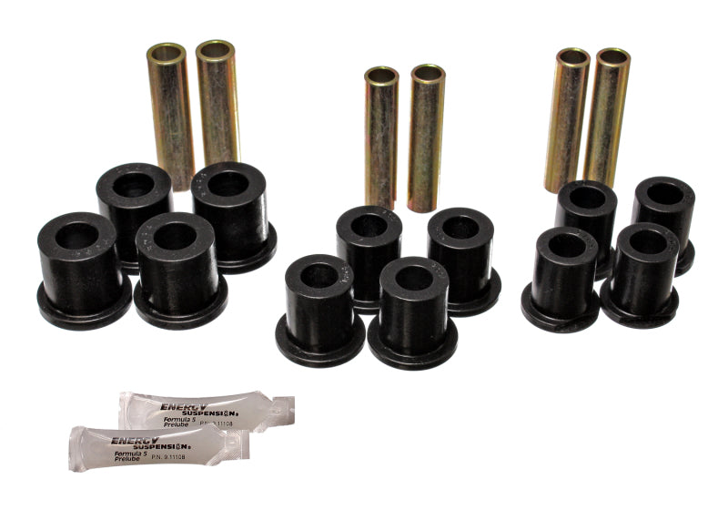 ES Spring/Shackle Bush - Black - Energy Suspension Spring Bushings - Black