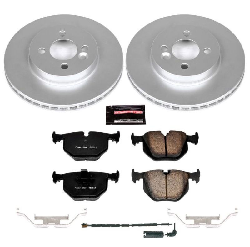 PSB Z23 Evolution Coated Kit - Power Stop 01-06 BMW 330Ci Rear Z23 Evolution Sport Coated Brake Kit