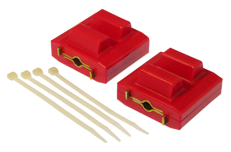 PRO Engine Mounts - Red - Prothane GM Motor Mount Large Clamshell - Red