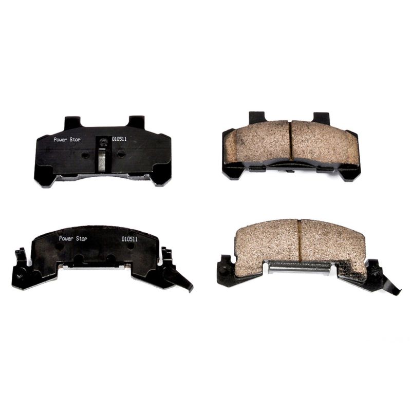PSB Z16 Evolution Brake Pads - Power Stop 82-89 Buick Skyhawk Front Z16 Evolution Ceramic Brake Pads