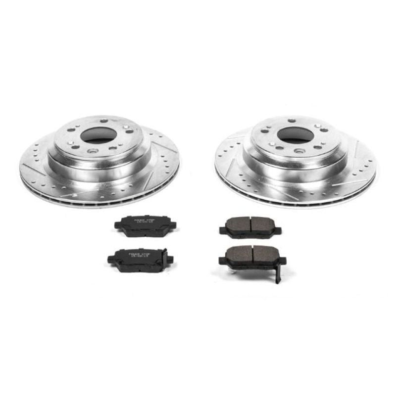 PSB Z23 Evolution Kit - Power Stop 05-12 Acura RL Rear Z23 Evolution Sport Brake Kit