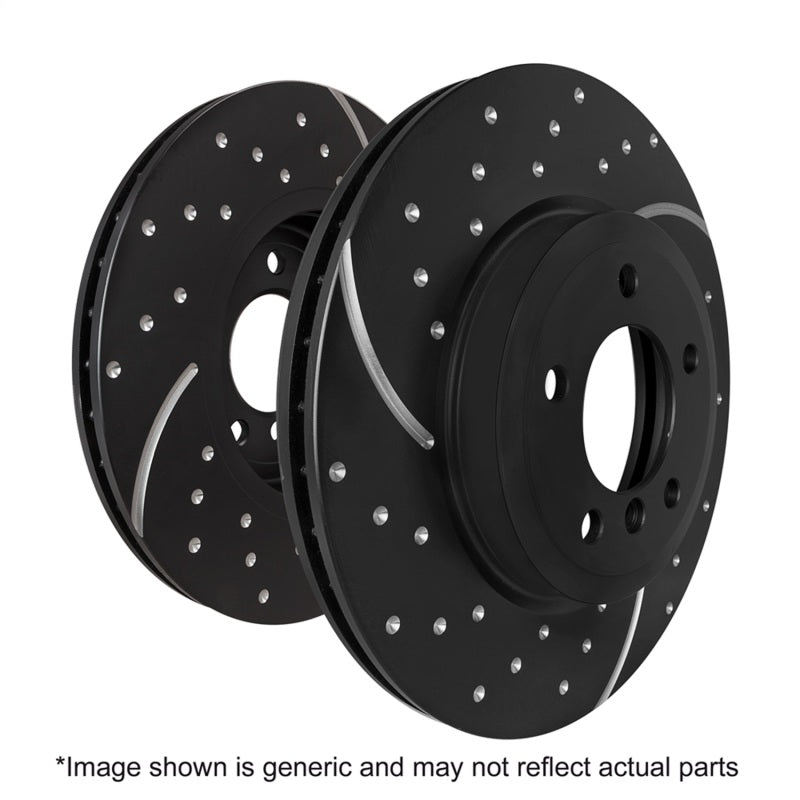 EBC GD Sport Rotor Sets - EBC 90-02 Chevrolet Astro Van 2WD GD Sport Front Rotors