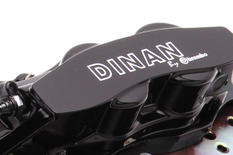 DNN Front Brake Kits - Dinan 06-10 BMW M5 Front Brake Kit - Black Calipers - Drilled