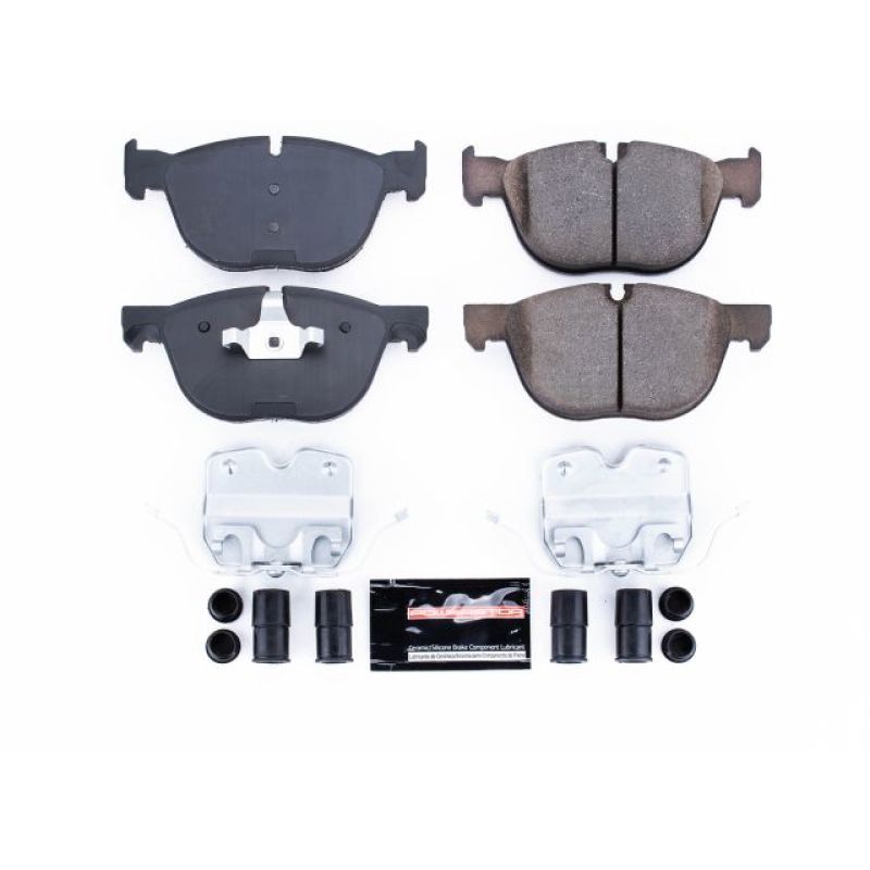 PSB Z23 Evolution Brake Pads - Power Stop 16-18 BMW X4 Front Z23 Evolution Sport Brake Pads w/Hardware