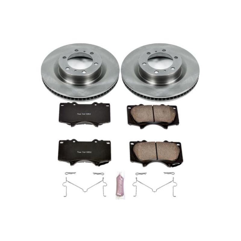 PSB Autospecialty Kit - Power Stop 10-19 Lexus GX460 Front Autospecialty Brake Kit