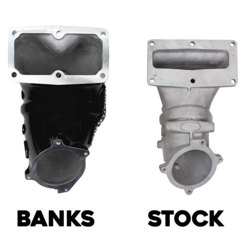 GBE Monster-Ram Intake - Banks Power 13-18 Ram 6.7L Monster-Ram Intake System Gen-2 w/Fuel Line - Black w/Heater System