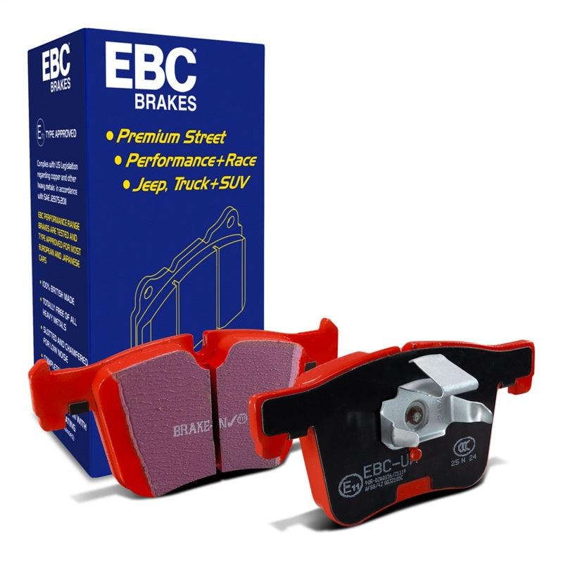 EBC Redstuff Brake Pad Sets - EBC 11+ BMW X3 2.0 Turbo (F25) Redstuff Front Brake Pads