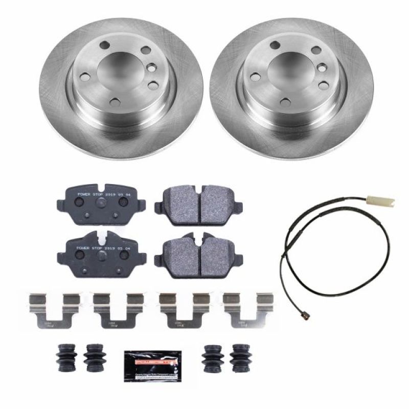 PSB Track Day Kit - Power Stop 11-16 Mini Cooper Countryman Rear Track Day Brake Kit