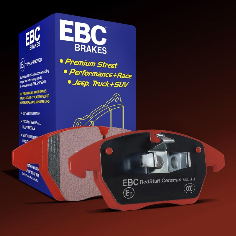 EBC Redstuff Brake Pad Sets - EBC 2018+ Lexus LC500 5.0L Redstuff Rear Brake Pads