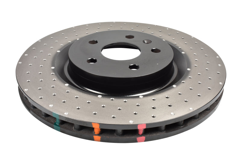 DBA 4000 Series Drilled Rotors - DBA 10-15 Chevrolet Camaro SS V8 Front 4000 Series Drilled Rotor