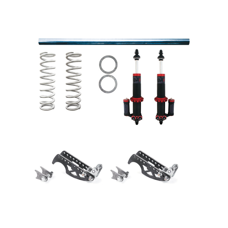 QAP Coil Shocks - Proma Star - QA1 HD Pro Rear Weld-In Coilover Kit 300lb/in. MOD-Adj. 3.25in