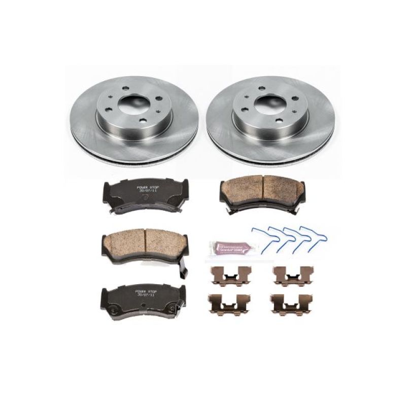 PSB Autospecialty Kit - Power Stop 95-98 Nissan 200SX Front Autospecialty Brake Kit