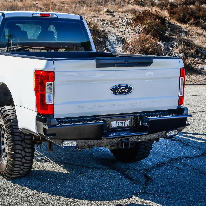 WES HDX Rear Bumpers - Westin 17-21 Ford F-250/350 HDX Bandit Rear Bumper - Black