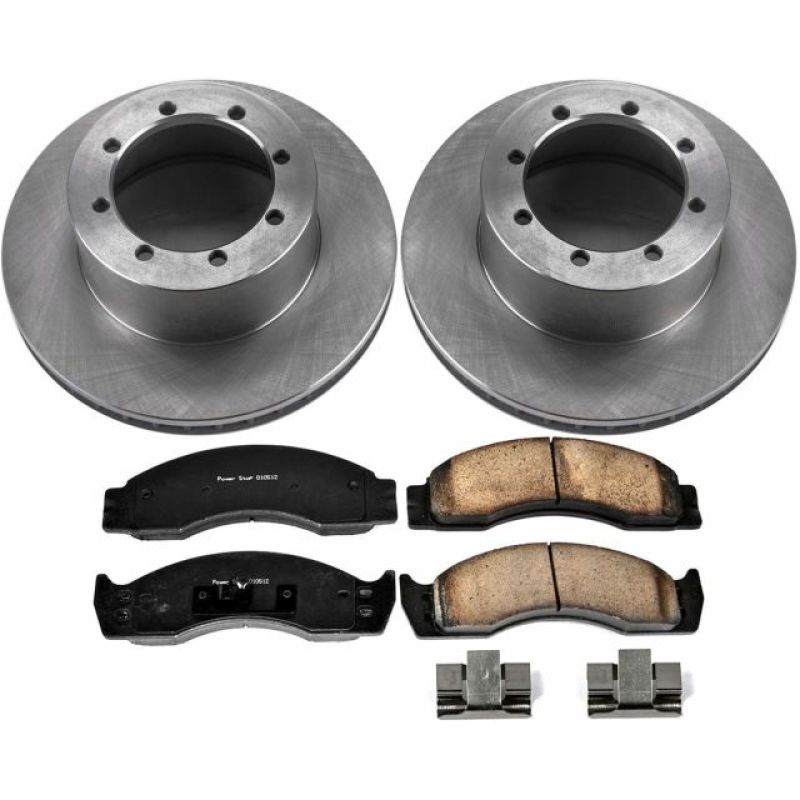 PSB Autospecialty Kit - Power Stop 00-02 Ford E-450 Super Duty Rear Autospecialty Brake Kit