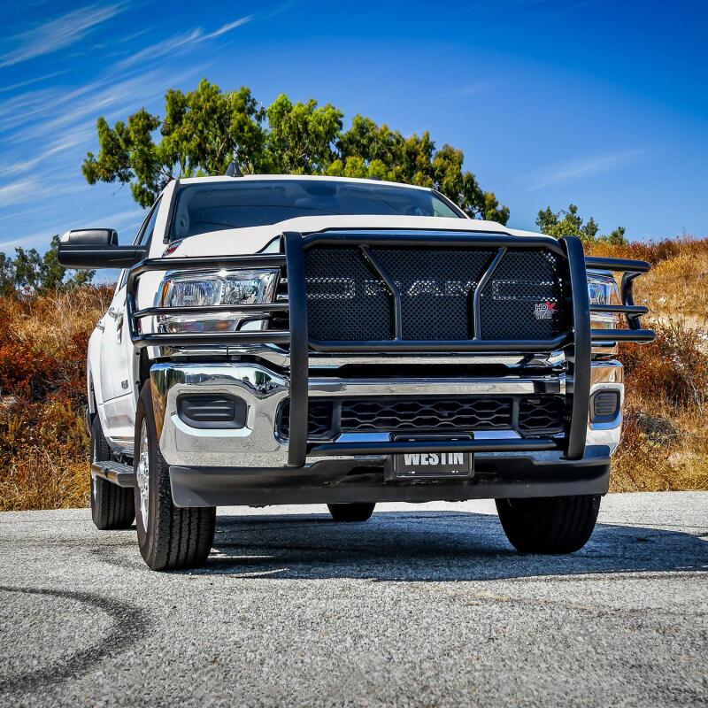 WES HDX Grille Guards - Westin 19-22 Dodge Ram 2500/3500 HDX Modular Grille Guard - Black