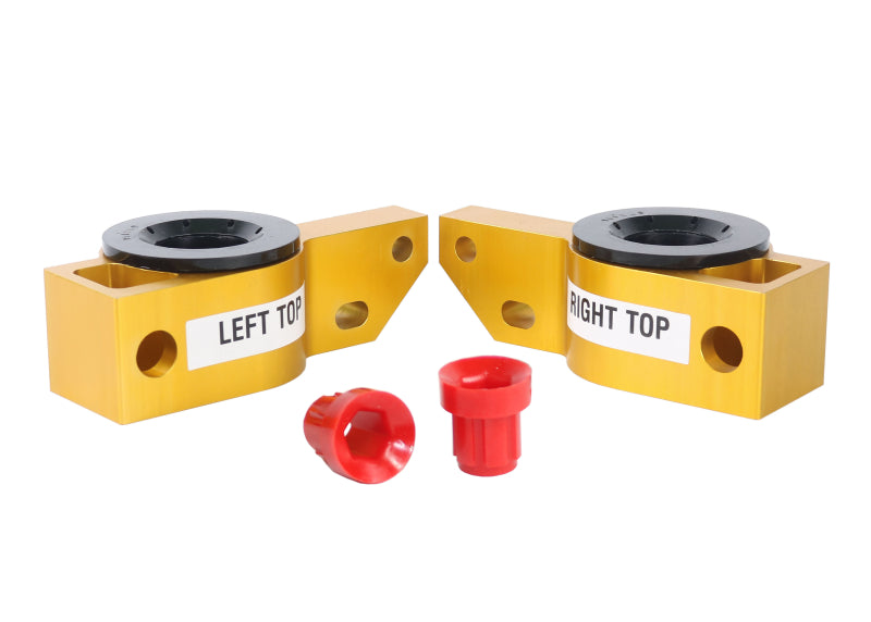 WL Anti-Lift Kits - Whiteline VAG MK4/MK5 Front Lower control arm anti-dive caster kit