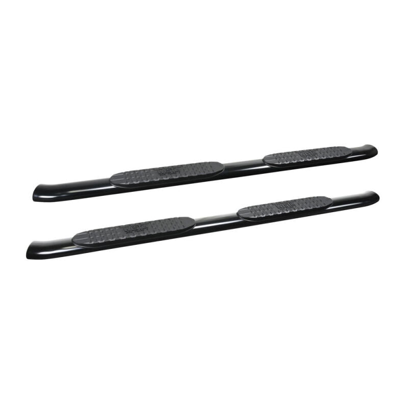 WES Nerf Bars - PRO TRAXX 4 - Westin 19-20 Chevrolet/GMC Silverado/Sierra 1500 Double Cab PRO TRAXX 4 Oval Nerf Step Bars - Black