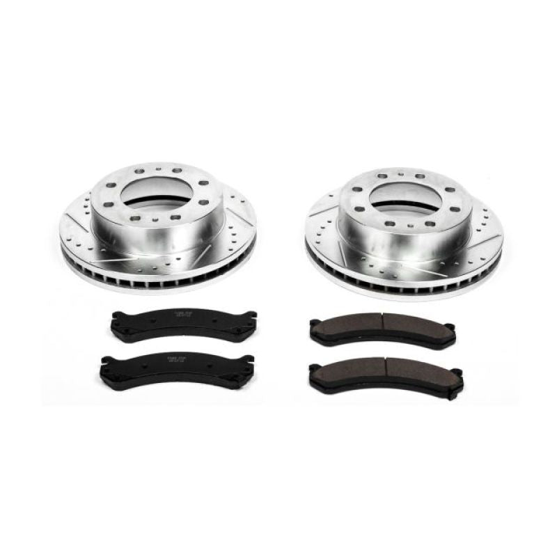 PSB Z23 Evolution Kit - Power Stop 02-04 Chevrolet Avalanche 2500 Front Z23 Evolution Sport Brake Kit