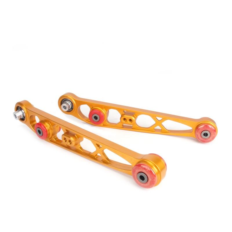 SK Alpha Control Arms - Skunk2 Honda/Acura EK Alpha Series Rear Lower Control Arm Set - Gold