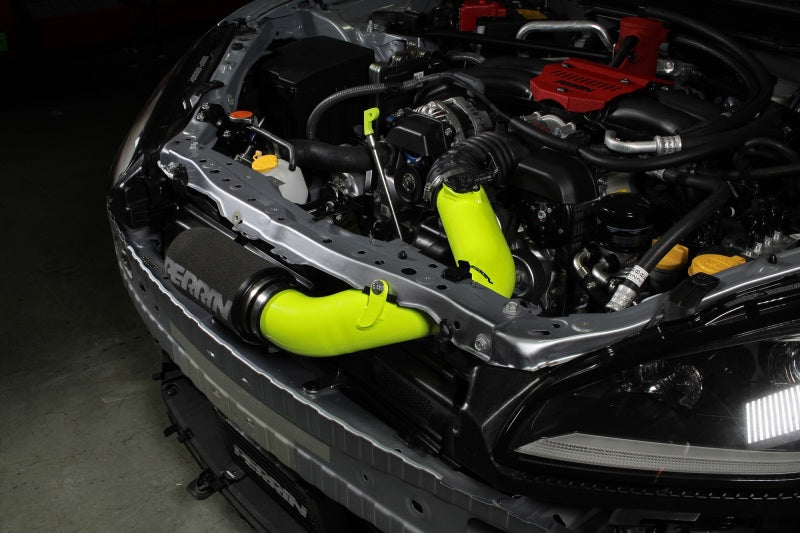 PA Cold Air Intake - PERRIN 22-25 Subaru BRZ / Toyota GR86 Cold Air Intake - Neon Yellow