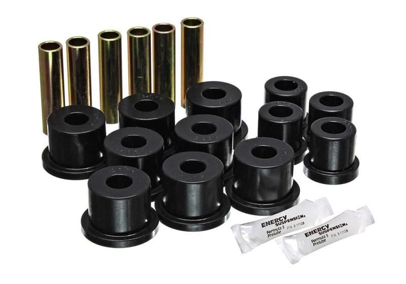 ES Spring/Shackle Bush - Black - Energy Suspension GM Rear Spring & Shackle - Black
