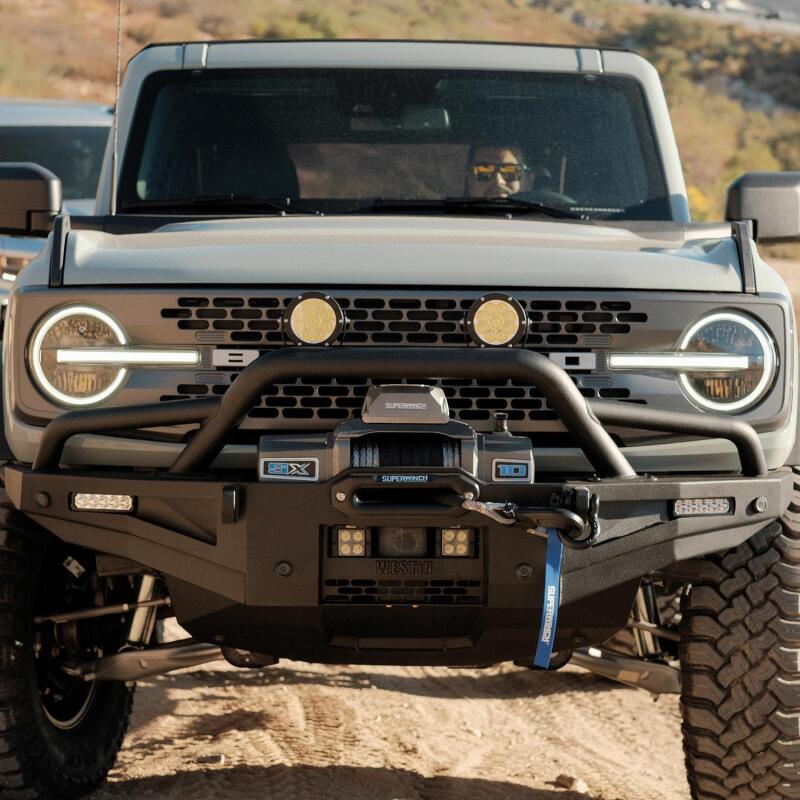 WES Bull Bars - XTS - Westin 21-23 Bronco (Excl. Sport) XTS Round Bull Bar - Tex. Blk