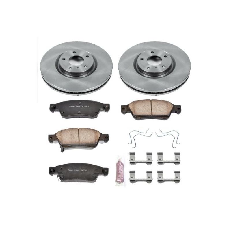 PSB Autospecialty Kit - Power Stop 07-08 Infiniti G35 Front Autospecialty Brake Kit