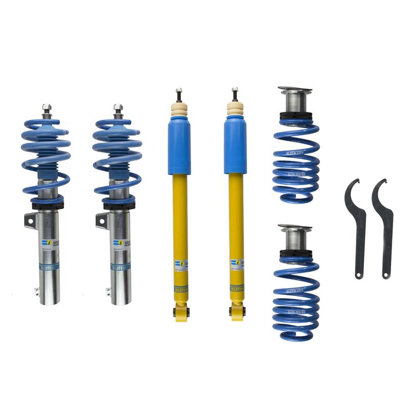 BIL B14 Series Suspension Kits - Bilstein B14 (PSS) Front & Rear Performance Sus System 2015 VW Golf w/ 55mm Outside Dia Strut