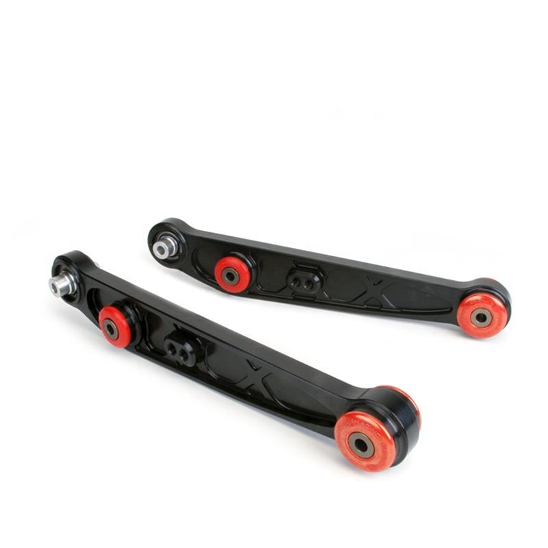 SK Alpha Control Arms - Skunk2 Honda/Acura EG/DC Alpha Series Rear Lower Control Arm Set - Black