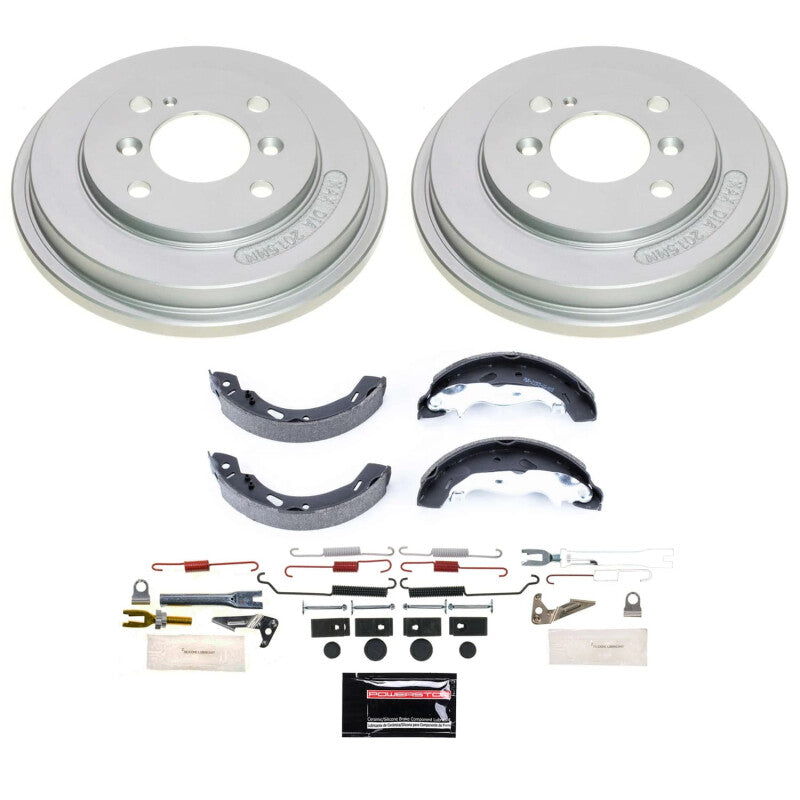 PSB Autospecialty Drum Kit - Power Stop 11-19 Ford Fiesta Rear Autospecialty Drum Kit