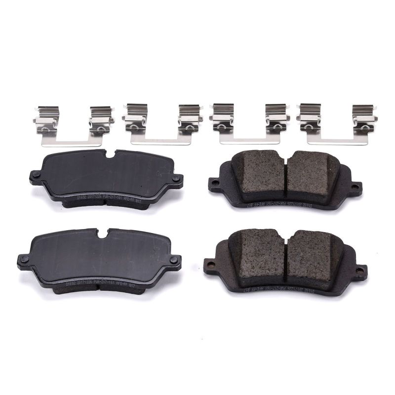 PSB Z17 Evolution Brake Pads - Power Stop 17-19 Land Rover Discovery Rear Z17 Evolution Ceramic Brake Pads w/Hardware